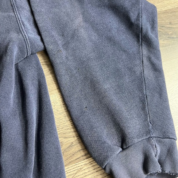 VTG Nike‎ Hoodie Mens XL Center Swoosh Spellout Distressed Faded 90s Made in USA - Picture 9 of 14